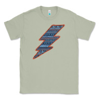 Matcha Western Orange Border Aztec Lightning Classic Tee - Bettercallsaul