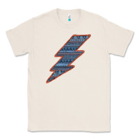 Natural Western Orange Border Aztec Lightning Classic Tee - Bettercallsaul
