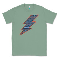 Sage Western Orange Border Aztec Lightning Classic Tee - Bettercallsaul