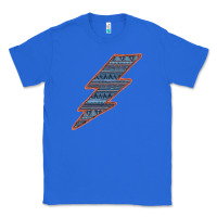 True Royal Western Orange Border Aztec Lightning Classic Tee - Bettercallsaul