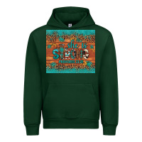 Forest Green she is strong gemstone sunflower leopard Urban Hoodie - Artiststas