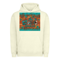 Pigment Pistachio she is strong gemstone sunflower leopard Urban Hoodie - Artiststas