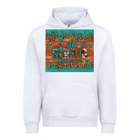 White she is strong gemstone sunflower leopard Urban Hoodie - Artiststas