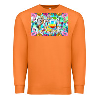 Carrot The Pool Is My Happy Place Premium Sweatshirt - CowhideDigitalArt