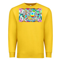 Lemon The Pool Is My Happy Place Premium Sweatshirt - CowhideDigitalArt