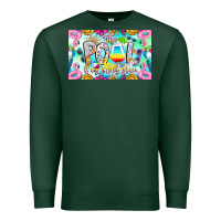 Sports Green The Pool Is My Happy Place Premium Sweatshirt - CowhideDigitalArt