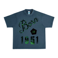 Midnight Navy Born In 1951 Urban Heavy Tee - Bettercallsaul