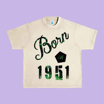 Born In 1951 Urban Heavy Tee Designed By Bettercallsaul