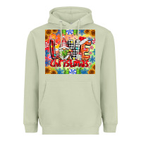 Matcha Love Christmas gnome Heavyweight Hoodie - CowhideDigitalArt