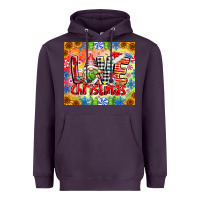 Plum Love Christmas gnome Heavyweight Hoodie - CowhideDigitalArt