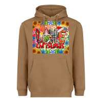 Toasted Coconut Love Christmas gnome Heavyweight Hoodie - CowhideDigitalArt