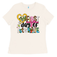 Bone my first day of 1st grade Ladies Tee - NancyCooperArtShop