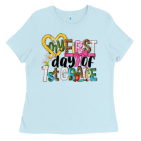 My First Day Of 1st Grade Ladies Tee | Teevron