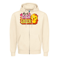 Sandshell one cute chick Zipper Hoodie - FaDigitalArtStudio