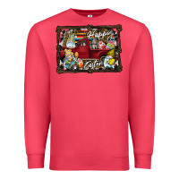 Cardinal Happy Easter Premium Sweatshirt - CowhideDigitalArt