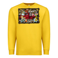 Lemon Happy Easter Premium Sweatshirt - CowhideDigitalArt