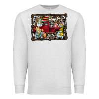 Oatmeal Heather Happy Easter Premium Sweatshirt - CowhideDigitalArt