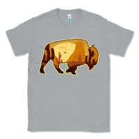 Heather Grey Desert Landscape Bison Silhouette Classic Tee - Bettercallsaul