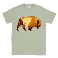 Matcha Desert Landscape Bison Silhouette Classic Tee - Bettercallsaul