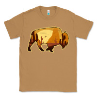 Toasted Coconut Desert Landscape Bison Silhouette Classic Tee - Bettercallsaul