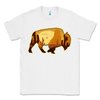White Desert Landscape Bison Silhouette Classic Tee - Bettercallsaul