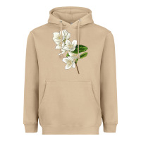 Mushroom Mock Oranges Illustrations Heavyweight Hoodie - LillyAllenDesigns