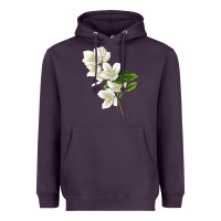 Plum Mock Oranges Illustrations Heavyweight Hoodie - LillyAllenDesigns