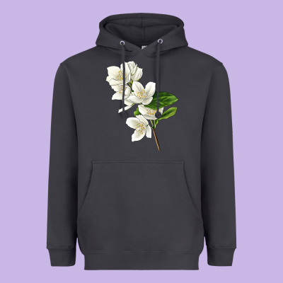 Mock Oranges Illustrations Heavyweight Hoodie Designed By Lillyallendesigns