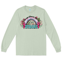 Matcha Strong Cancer rainbow Cancer Awareness Long Sleeve Tee - HowdyJamesFarm