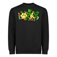 Black lucky pet  St. Patrick's Heavyweight Sweatshirt - HowdyJamesFarm