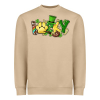 Mushroom lucky pet  St. Patrick's Heavyweight Sweatshirt - HowdyJamesFarm