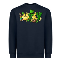 Navy lucky pet  St. Patrick's Heavyweight Sweatshirt - HowdyJamesFarm
