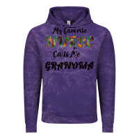 Cloud Purple My Favorite Nurse Calls Me Grandma Vintage Hoodie - Bettercallsaul