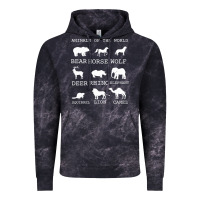 Cloud Black Animals Of The World Vintage Hoodie - Bettercallsaul
