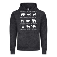 Vintage Black Animals Of The World Vintage Hoodie - Bettercallsaul