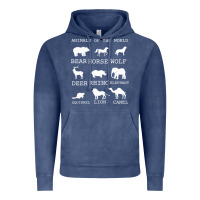 Vintage Denim Animals Of The World Vintage Hoodie - Bettercallsaul