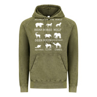 Animals Of The World Vintage Hoodie | Teevron