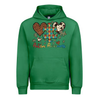Emerald autism awareness leopard cowhide herts puzzle Urban Hoodie - Artiststas