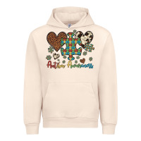 Sandshell autism awareness leopard cowhide herts puzzle Urban Hoodie - Artiststas