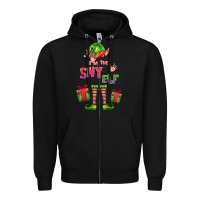 Black im the shy elf elf Zipper Hoodie - FaDigitalArtStudio