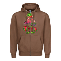 Chestnut im the shy elf elf Zipper Hoodie - FaDigitalArtStudio