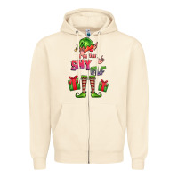 Sandshell im the shy elf elf Zipper Hoodie - FaDigitalArtStudio