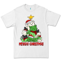 White meowy christmas cat tree Premium Tee - MaliasSmallBusiness
