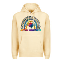 Pina Colada Autism Awareness rainbow Premium Hoodie - FaDigitalArtStudio