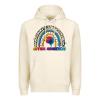 Tofu Autism Awareness rainbow Premium Hoodie - FaDigitalArtStudio