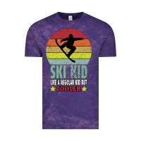 Cloud Purple ski kid like a regular kid but coolers Vintage Tee - Bettercallsaul