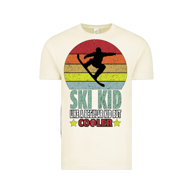 Ski Kid Like A Regular Kid But Coolers Vintage Tee by Bettercallsaul | Teevron