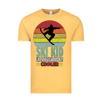Vintage Mustard ski kid like a regular kid but coolers Vintage Tee - Bettercallsaul