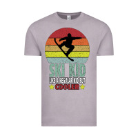 Vintage Zinc ski kid like a regular kid but coolers Vintage Tee - Bettercallsaul