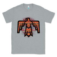 Heather Grey Red Aztec Thunderbird Classic Tee - Bettercallsaul